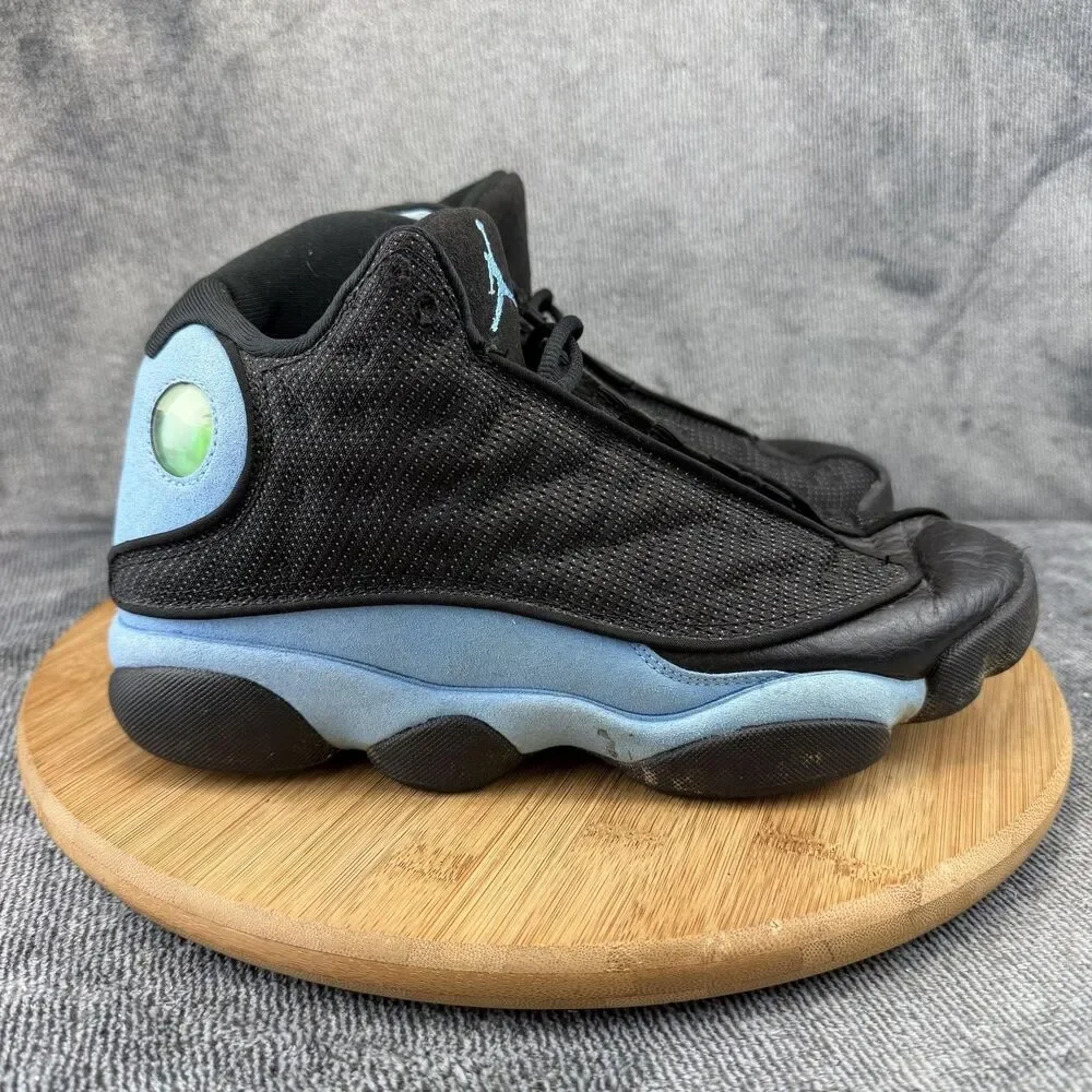 Jordan Air Jordan 13 Shoes Mens Size 7.5 Black Mid Top Sneakers DJ5982-041